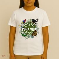 Pura Vida Costa Rica ! Party Animals! T-Shirt thumb 4