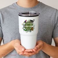 Pura Vida Costa Rica ! Party Animals! Tumbler thumb 2