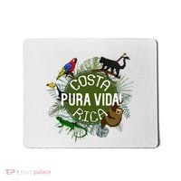 Pura Vida Costa Rica ! Party Animals! Mousepad thumb 0