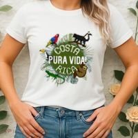 Pura Vida Costa Rica ! Party Animals! Women's T-Shirt thumb 2