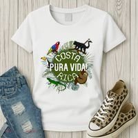 Pura Vida Costa Rica ! Party Animals! Women's T-Shirt thumb 3