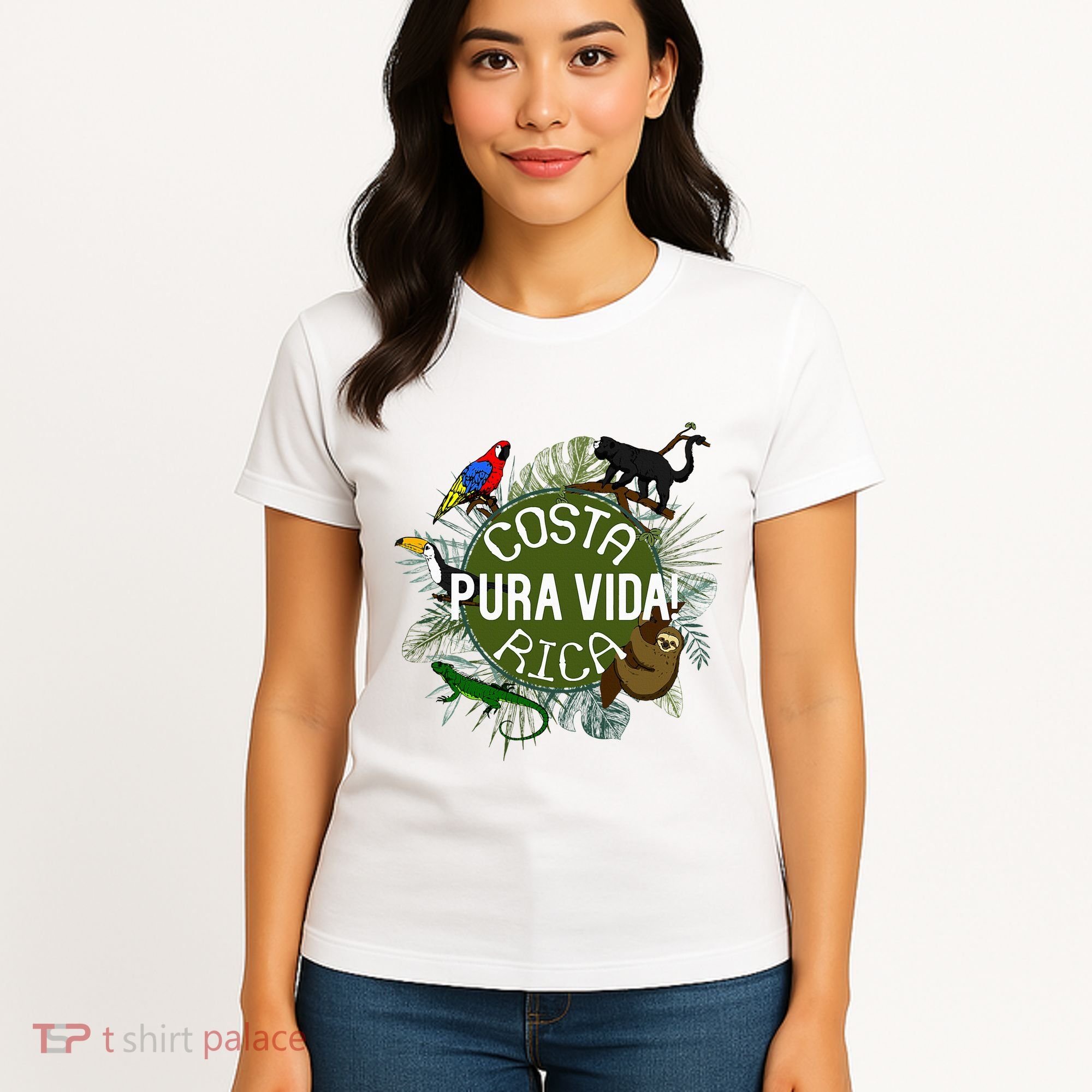 Pura Vida Costa Rica ! Party Animals! Women's T-Shirt