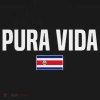 Pura Vida Costa Rican Slang Costa Rica Flag Sweatshirt thumb 3