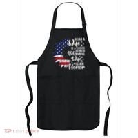Patriotic Veterans Day Being A Veterans Wife Is An Honor Apron thumb 0