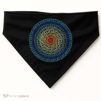 Paradiddle Variations Drummer USA-Made Doggie Bandana