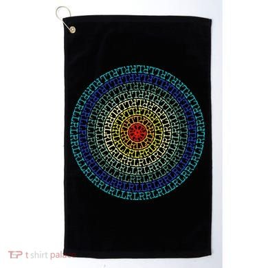 Paradiddle Variations Drummer Golf Towel