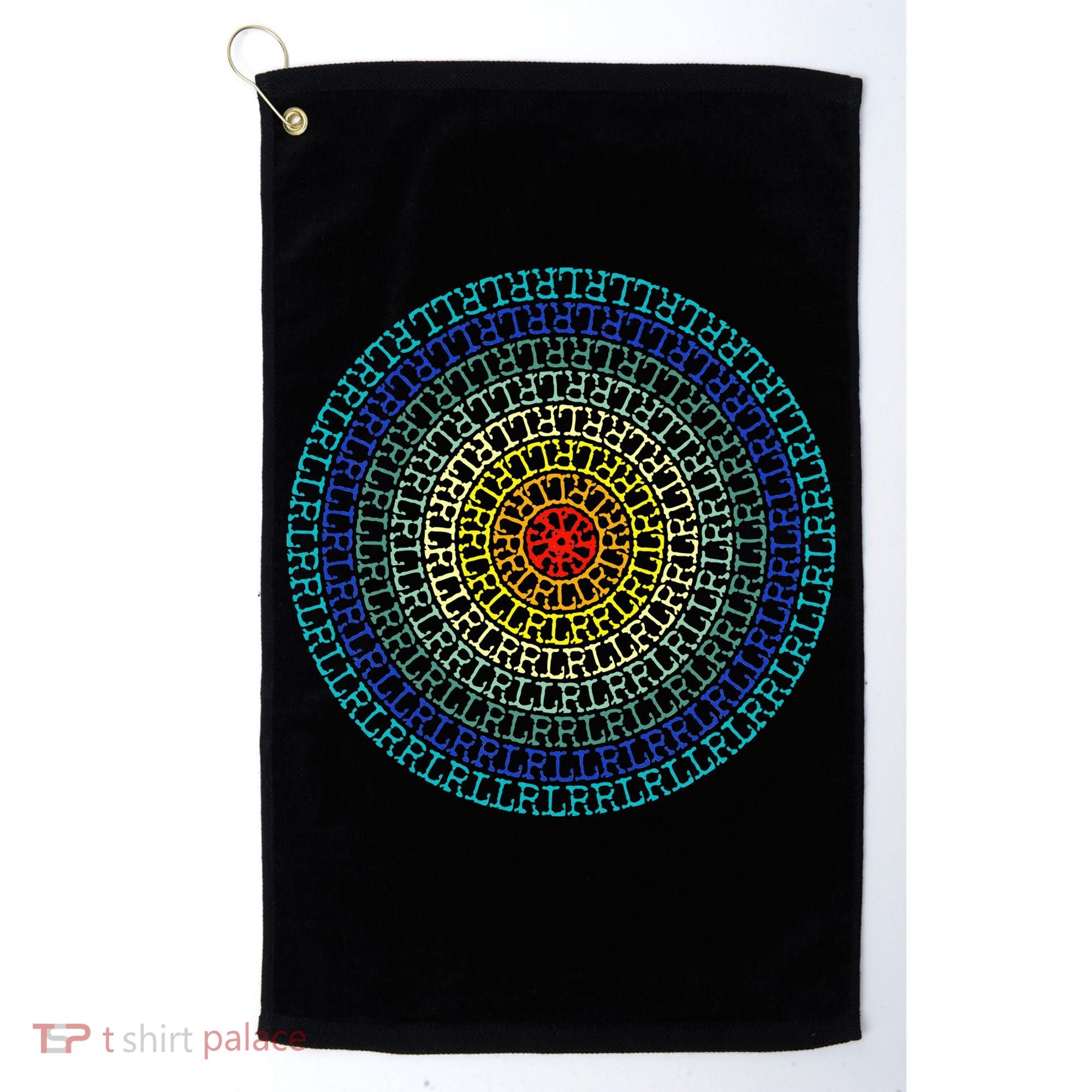 Paradiddle Variations Drummer Golf Towel