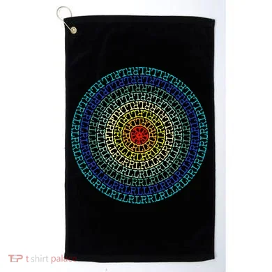 Paradiddle Variations Drummer Golf Towel