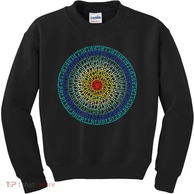 Paradiddle Variations Drummer Kids Sweatshirt