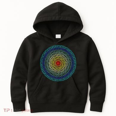 Paradiddle Variations Drummer Kids Hoodie