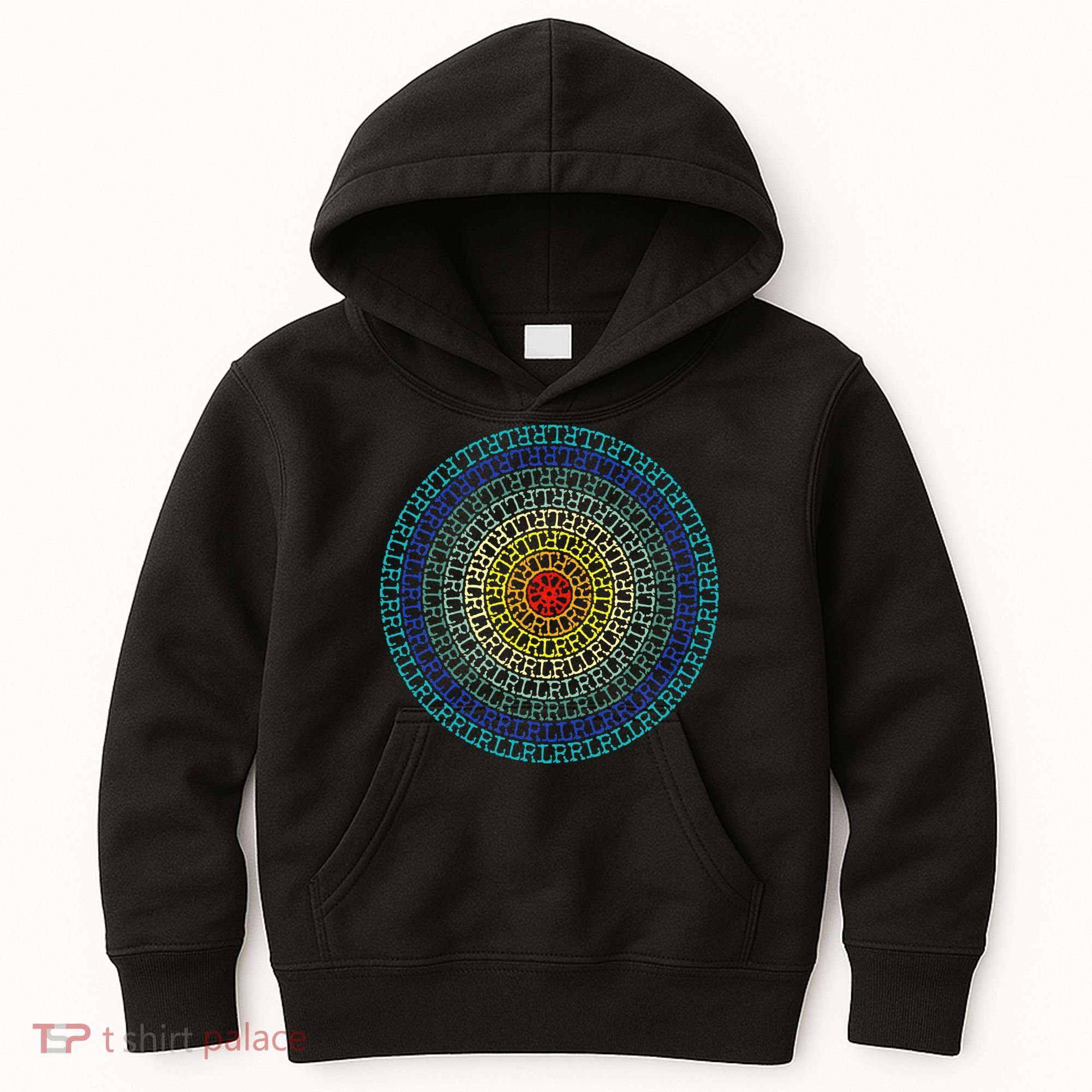 Paradiddle Variations Drummer Kids Hoodie