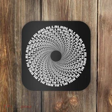Paradiddle Variations Drummer Coaster