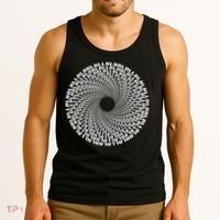 Paradiddle Variations Drummer Tank Top thumb 3