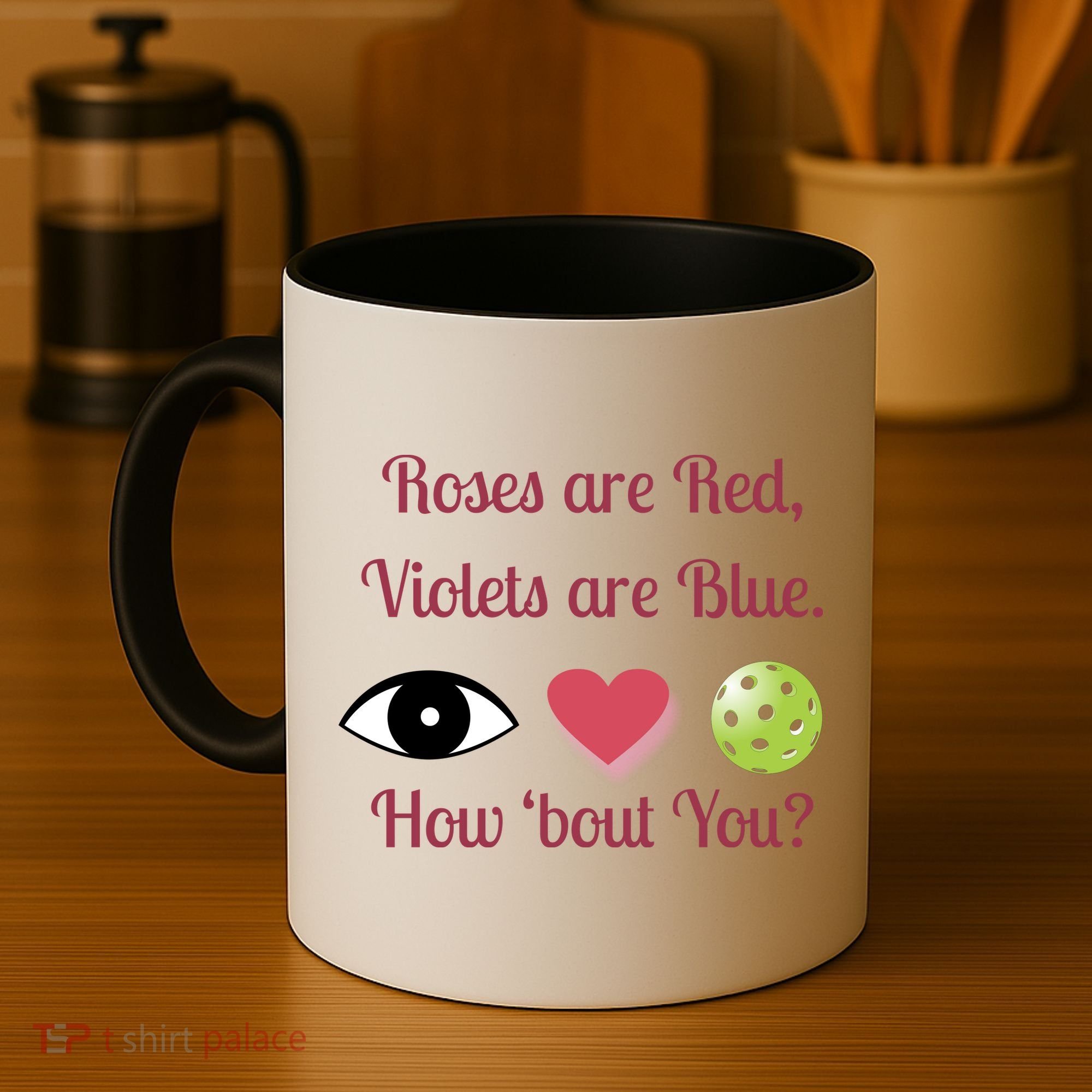 Pickleball Valentines Day, Fun Pickleball, Pickleball Heart Coffee Mug