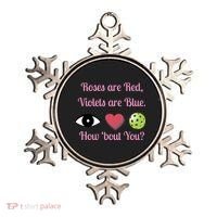 Pickleball Valentines Day, Fun Pickleball, Pickleball Heart Ornament thumb 0