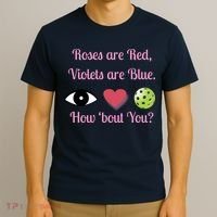 Pickleball Valentines Day, Fun Pickleball, Pickleball Heart T-Shirt thumb 3