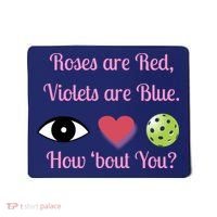 Pickleball Valentines Day, Fun Pickleball, Pickleball Heart Mousepad thumb 0