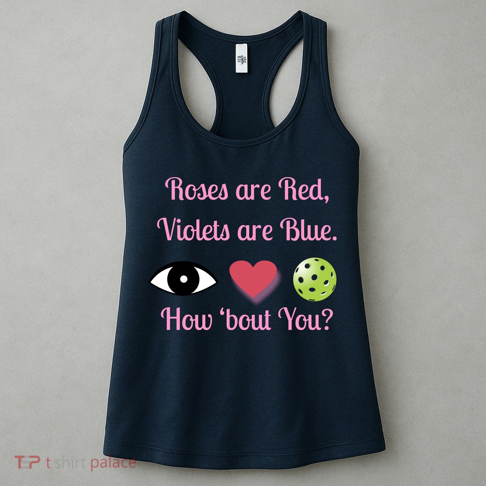 Pickleball Valentines Day, Fun Pickleball, Pickleball Heart Women's Tank Top