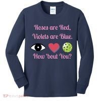 Pickleball Valentines Day, Fun Pickleball, Pickleball Heart Kids Long Sleeve Shirt thumb 0