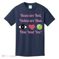 Pickleball Valentines Day, Fun Pickleball, Pickleball Heart Kids T-Shirt thumb 0