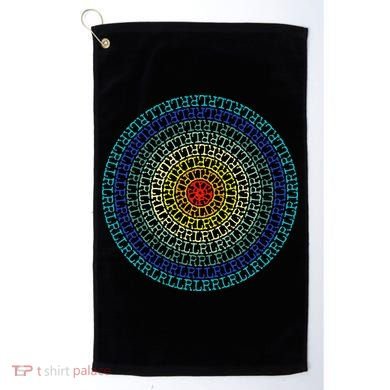 Paradiddle Variations Drummer Golf Towel