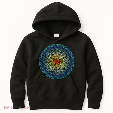 Paradiddle Variations Drummer Kids Hoodie