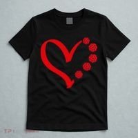 Pickleball Valentine Day Heart Pickleball T-Shirt thumb 5
