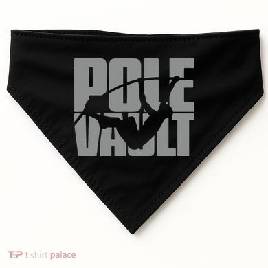 Pole Vault Design for Pole Vaulter Graphic Pole Vault USA-Made Doggie Bandana