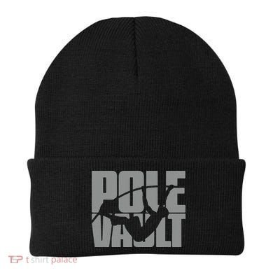 Pole Vault Design for Pole Vaulter Graphic Pole Vault Beanie
