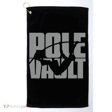 Pole Vault Design for Pole Vaulter Graphic Pole Vault Golf Towel