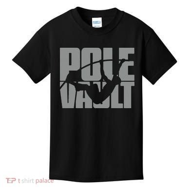Pole Vault Design for Pole Vaulter Graphic Pole Vault Kids T-Shirt