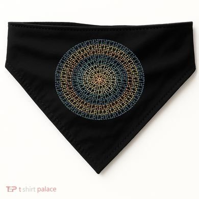 Paradiddle Variations Drummer USA-Made Doggie Bandana