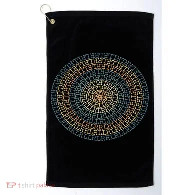 Paradiddle Variations Drummer Golf Towel