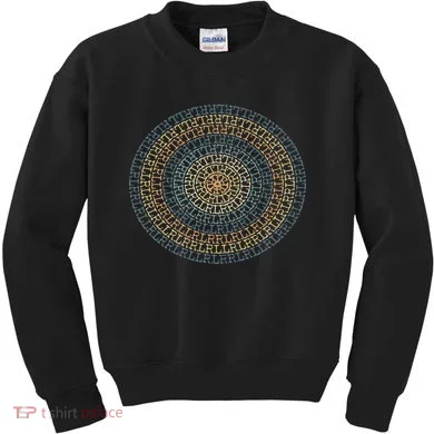 Paradiddle Variations Drummer Kids Sweatshirt