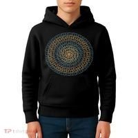 Paradiddle Variations Drummer Kids Hoodie thumb 4