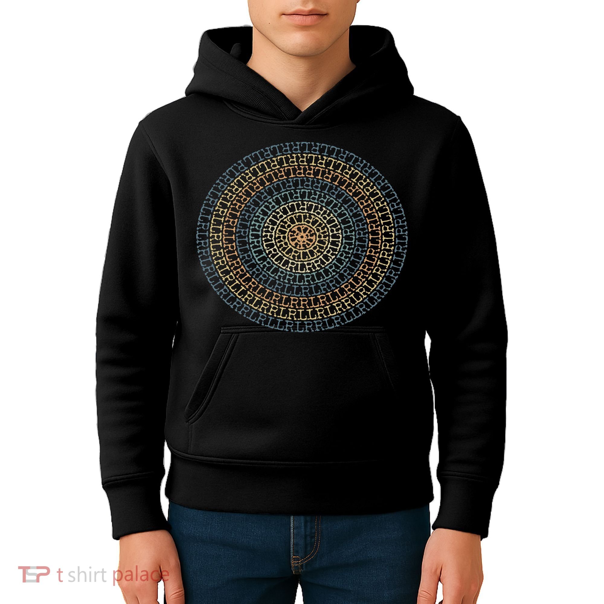 Paradiddle Variations Drummer Kids Hoodie