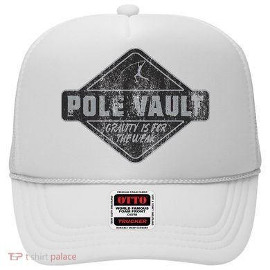 Pole Vault Distressed Vintage Look Pole Vaulting Hat