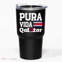 Pura Vida En Qatar 22 Costa Rica Tumbler thumb 0