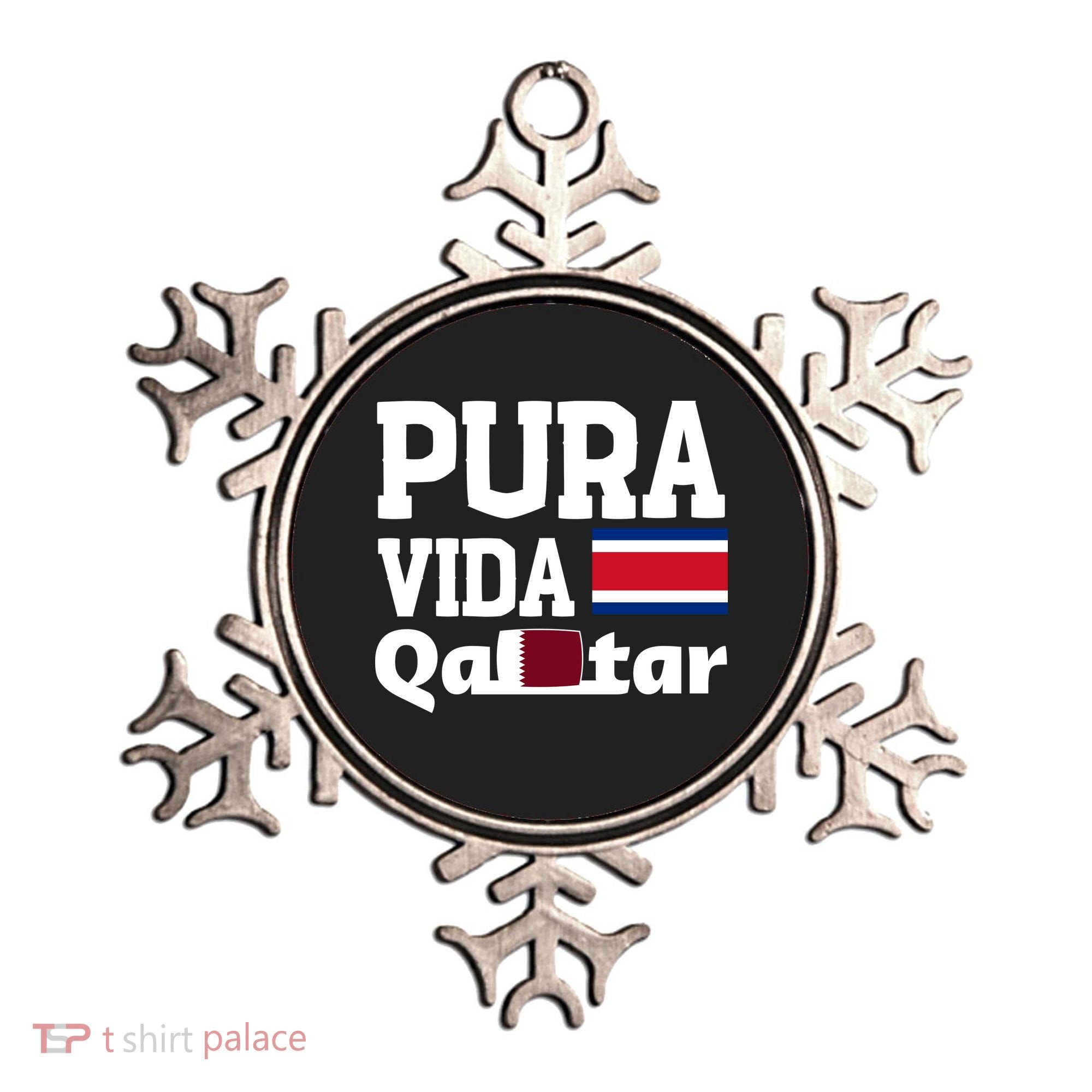Pura Vida En Qatar 22 Costa Rica Ornament