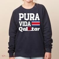 Pura Vida En Qatar 22 Costa Rica Women's Sweatshirt thumb 0