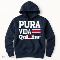 Pura Vida En Qatar 22 Costa Rica Hoodie thumb 0
