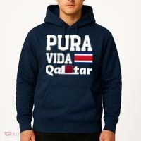 Pura Vida En Qatar 22 Costa Rica Hoodie thumb 2