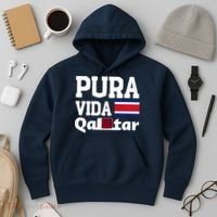 Pura Vida En Qatar 22 Costa Rica Hoodie thumb 3