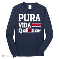 Pura Vida En Qatar 22 Costa Rica Long Sleeve Shirt thumb 0