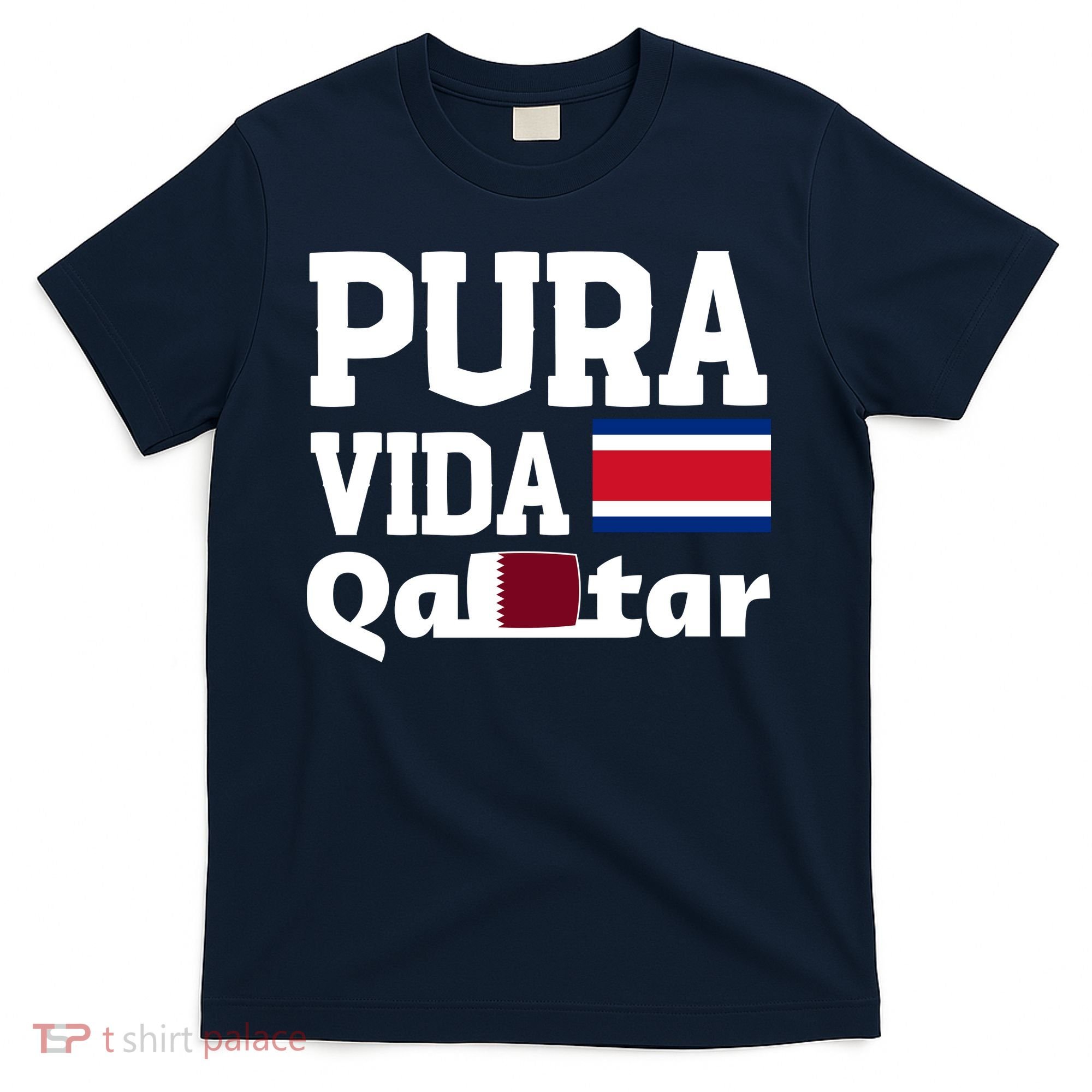 Pura Vida En Qatar 22 Costa Rica T-Shirt