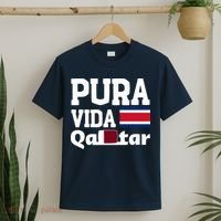 Pura Vida En Qatar 22 Costa Rica T-Shirt thumb 2