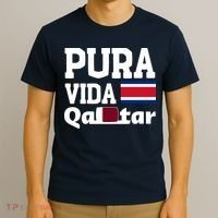 Pura Vida En Qatar 22 Costa Rica T-Shirt thumb 3