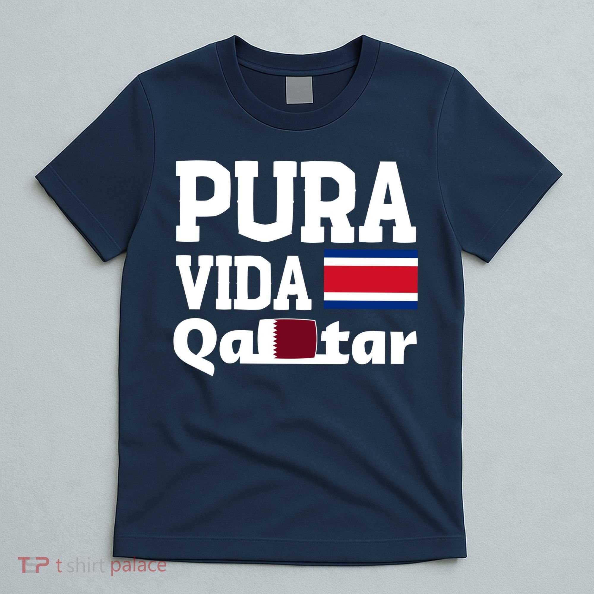 Pura Vida En Qatar 22 Costa Rica T-Shirt