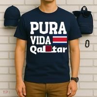 Pura Vida En Qatar 22 Costa Rica T-Shirt thumb 6