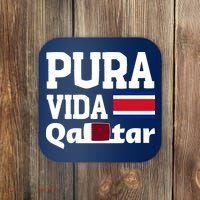 Pura Vida En Qatar 22 Costa Rica Coaster thumb 0